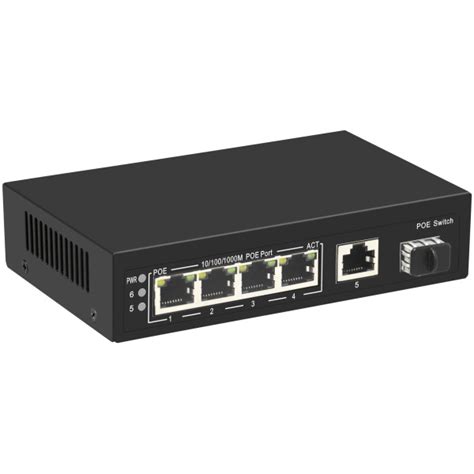 6 Port POE Gigabit Switch ANG1006 - Aristel Networks