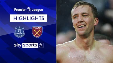 Everton 1-3 West Ham | Premier League highlights | Football News | Sky ...