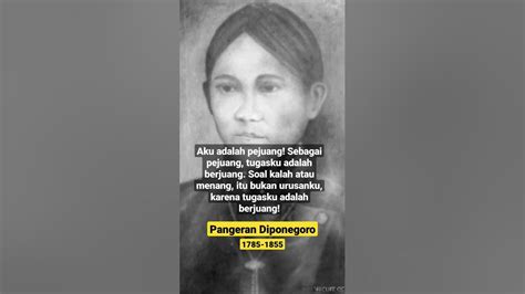 Motivasi bijak Pangeran Diponegoro #quotes #katabijak #pahlawan # ...