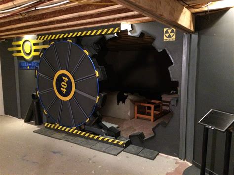 Awesome Fallout Vault entrance to man cave | Rebrn.com