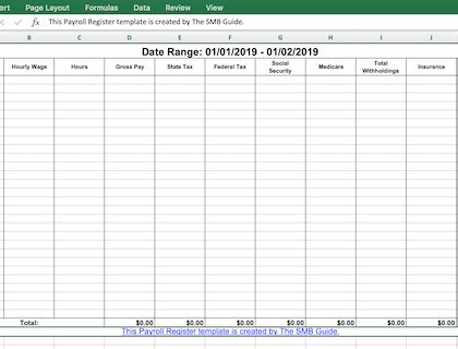 What is Payroll Register? Guide + Free Excel Download