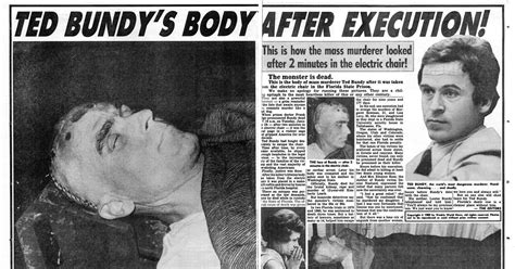 The Day Ted Bundy Was Executed In Photos | Ted bundy, Ted, Serial killers