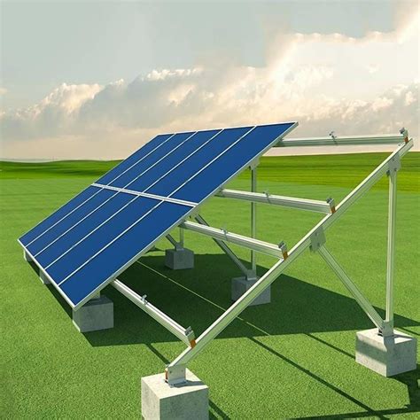 SGS 60 Degree Steel Ground Mounted Solar PV Systems