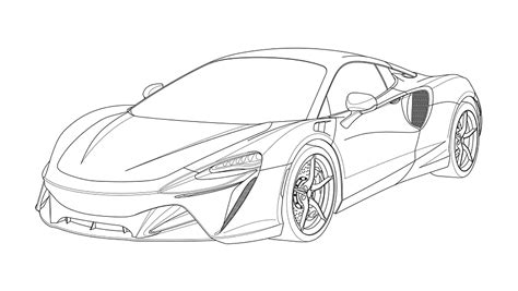 New McLaren V6 hybrid supercar unveiled in patent drawings - Automotive Daily