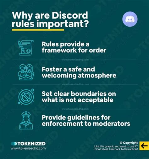 8 Excellent Discord Server Rules Templates — Tokenized