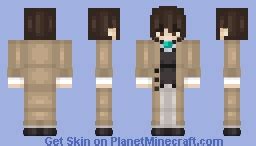 Dazai Osamu BSD (Bungou Stray Dogs) Minecraft Skin