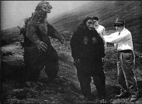 On the set of King Kong vs. Godzilla, 1962 : r/OldSchoolCool