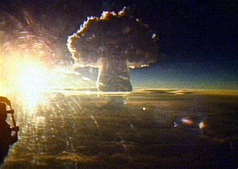 Tsar Bomba, the most powerful nuclear weapon ever