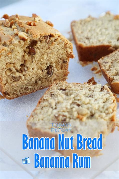 Best-ever Rum Banana Bread recipe. This classic banana bread is easy, quick, moist and delicious ...