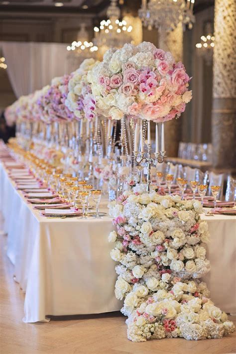 Wedding Ideas : Long Reception Tables - Belle The Magazine | Wedding ...