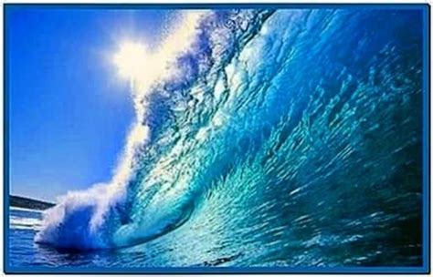 3d ocean waves screensavers - Download free