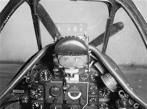 WWII B&W Photo US P-51 Mustang Cockpit NAA WW2 /5066 | WW2 | P51 ...