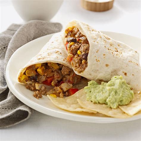 Cheese Beef Burritos Recipe | Taste of Home