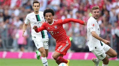 Bayern Munich 1-1 Borussia Monchengladbach: Leroy Sane strikes late to ...