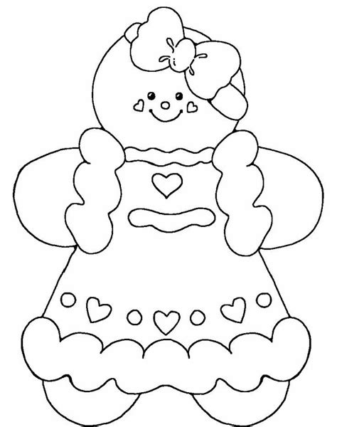 Gingerbread Baby Coloring Pages - Coloring Home