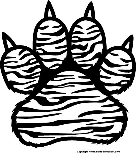 Tiger Claw Drawing at GetDrawings | Free download