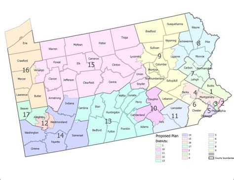 Pennsylvania Congressional District Map