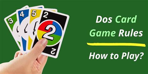 Dos Card Game Rules and How to Play - Bar Games 101