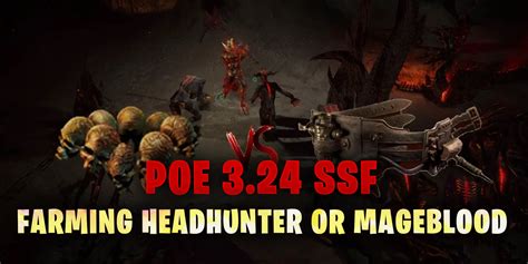 Uncovering The Secrets Of Farming Headhunter Or Mageblood In POE 3.24 SSF League