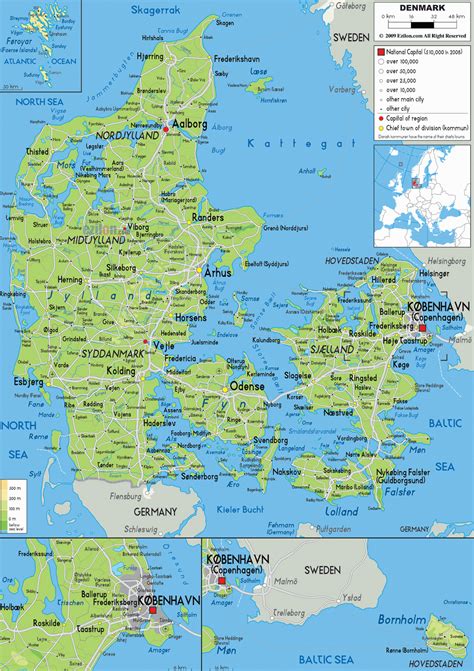 MAPAS DA DINAMARCA