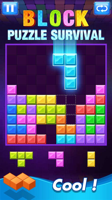 Block Puzzle Survival - block puzzles games free,new classic block puzzle games,block games free ...