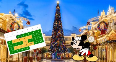 Holiday Park Reservations Are Booking Up Quickly at Walt Disney World ...