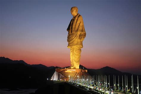 Sardar Patel Statue of Unity in global shortlist for best engineered ...