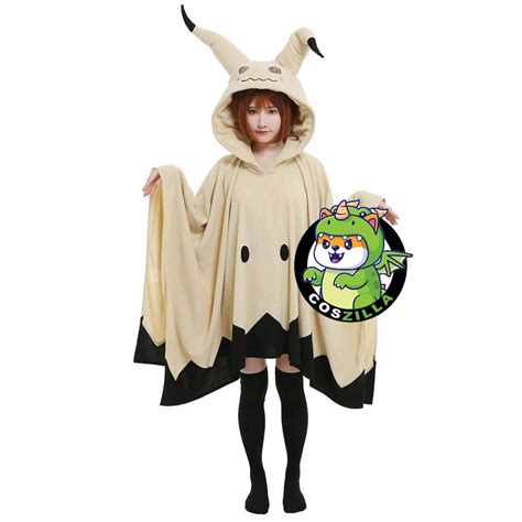 Mimikyu Cosplay Poncho Anime Halloween Costume - Etsy