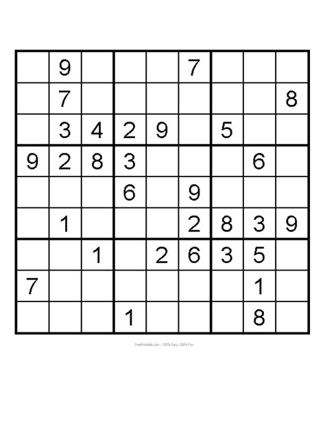 other printable images gallery category page 146 - sudoku medium ...