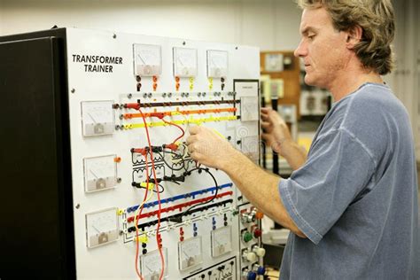 Electronics Training stock photo. Image of people, industrial - 2803368