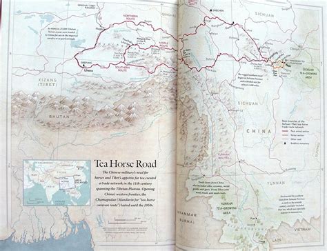 NG Tea Horse Road Map | May 2010 National Geographic Magazin… | Flickr