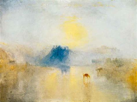 Norham Castle at sunrise - Joseph Mallord William Turner as art print ...