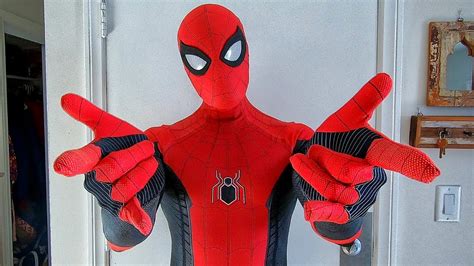 Spider-Man Far From Home Movie Suit - YouTube