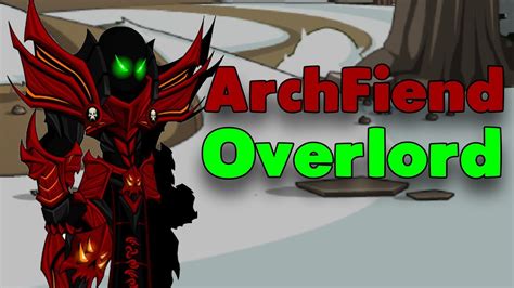 ArchFiend Overlord | AQW Shop Review (Seasonal) - YouTube