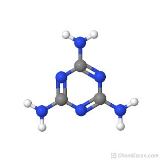 Melamine Chemical Structure