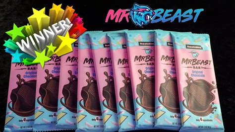 Mr Beast Feastable Chocolate Bar Contest Winner!!! - YouTube