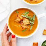 Creamy Tomato Basil Soup (Vegan, Paleo, Whole30) • One Lovely Life