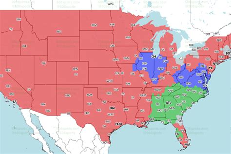 NFL TV Schedule, Coverage Maps for Week 16 | FOX Sports