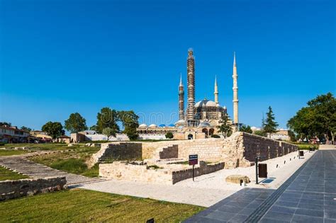 Selimiye Mosque in Edirne, Turkey - the UNESCO World Heritage Site of ...