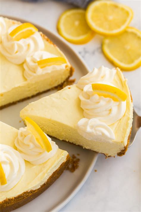 No Bake Lemon Cheesecake Recipe + VIDEO - The Recipe Rebel