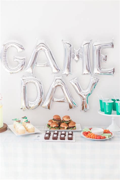 Game Day Party Ideas - Best Friends For Frosting