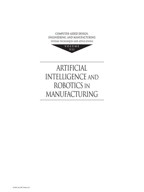 Artificial Intelligence and Robotics in Manufacturing | PDF