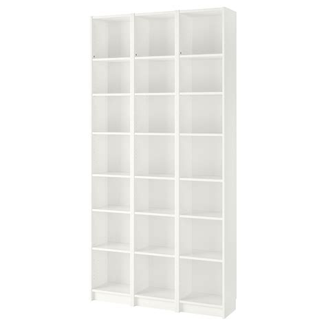 BILLY bookcase, white, 471/4x11x931/4" - IKEA