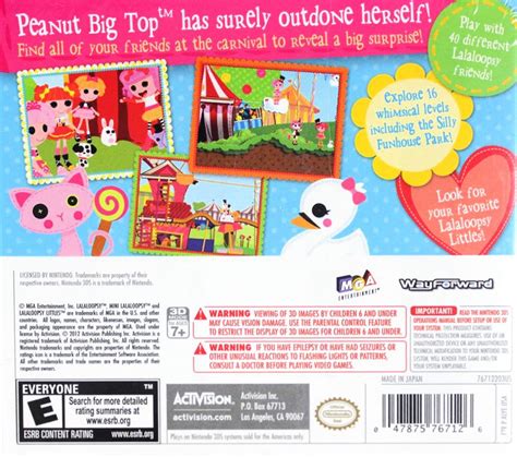 Lalaloopsy - Carnival of Friends boxarts for Nintendo 3DS - The Video ...