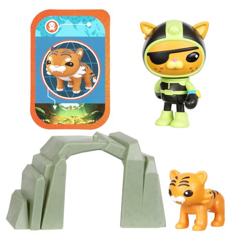 Buy Octonauts Above & Beyond, Kwazii 3 Deluxe Toy Figure Adventure Pack, Preschool, Ages 3 ...