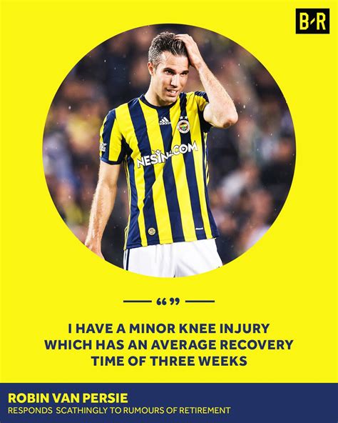 The Robin van Persie retirement... - Bleacher Report Football