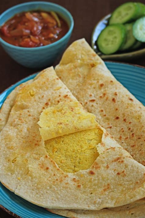 Dhal Puri | Trinidad Split Pea Stuffed Vegan Flatbread | Recipe | Trini ...