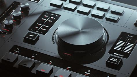 Audio Interface Concept Full CGI on Behance