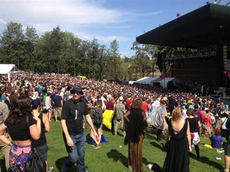 Small outdoor concert venue in the Botanical Gardens... where I watched ...