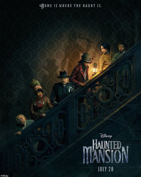 Haunted Mansion first trailer: Rosario Dawson, Owen Wilson and Danny ...